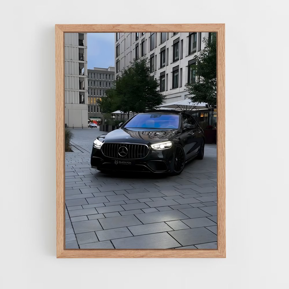 Poster City Sleek – affiche Mercedes (vue 4)